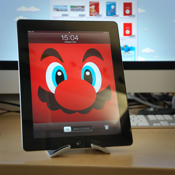 Mario inspired wallpaper for iPad