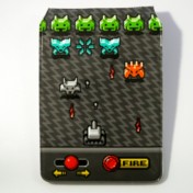 Pixel Invaders Cardholder