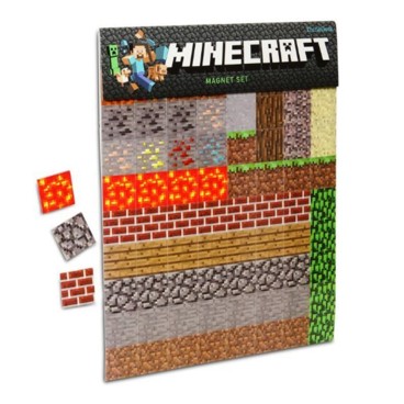 Photograph: Minecraft Magnet Set