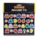 Alternative photo: Pac-Man Magnet Set