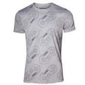 SNES Controller Pattern T-Shirt