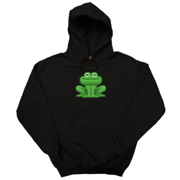 Photograph: Pixel Pets: Frog Hoodie
