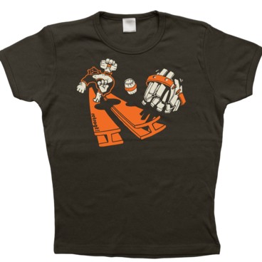 Photograph: Rampaging Ape Girl's T-Shirt