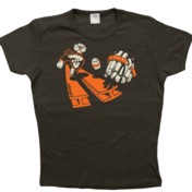 Rampaging Ape Girl's T-Shirt