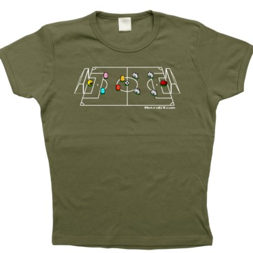 Photograph: Pixel Soccer Girls T-Shirt
