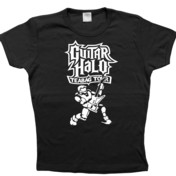 Guitar Halo Girls T-Shirt