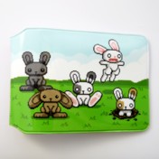 Rabbit Travel Card Holder