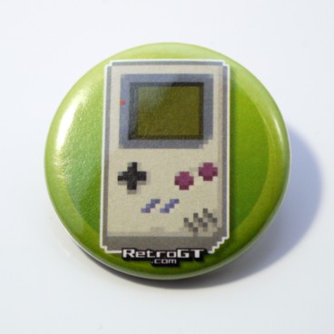 Photograph: Pixel Boy Pin Badge 38mm