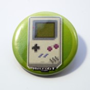 Pixel Boy Pin Badge 38mm