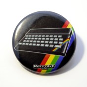 ZX Spectrum Pin Badge 38mm