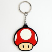Mario Mushroom Key Ring
