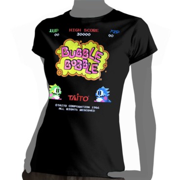 Photograph: Bubble Bobble Girls T-Shirt