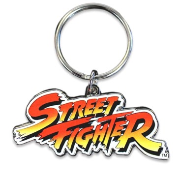 Photograph: Street Fighter Classic Logo Key Ring