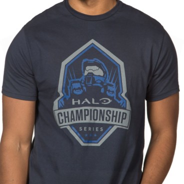 Photograph: Halo Championship Series Blue Team T-shirt