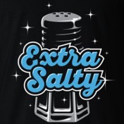 Extra Salty Black T-Shirt