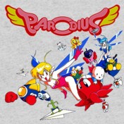 Parodius Box Art T-Shirt