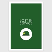 Retro print: Lost in service